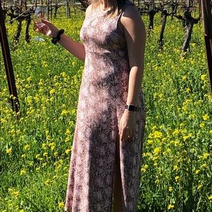 Snake skylar midi dress